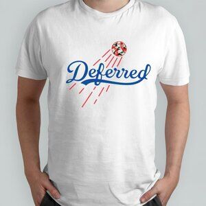 Shohei Ohtani Los Angeles Dodgers Deferred Contract MLB Baseball Graphic T-Shirt